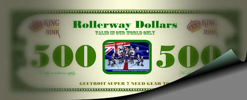 Rollerway Dollars Gift Certificate Sample