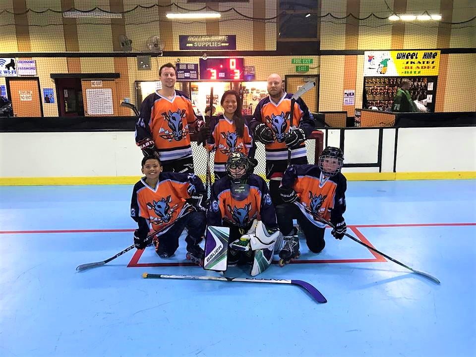 Tuesday Soft Puck Roller Hockey Players - Mixed Social League