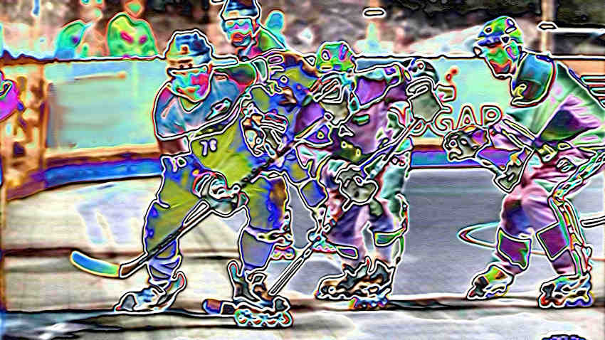 Social Inline Roller Hockey