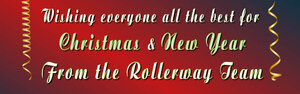 All the best for Christmas from the Rollerway Team