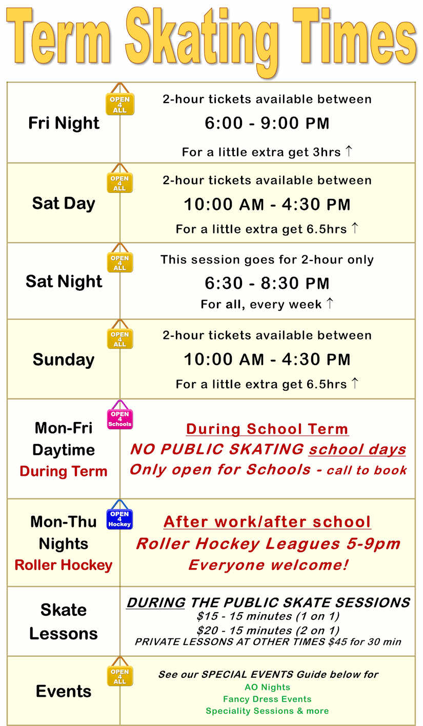 NEW SCHOOL TERM TIMES